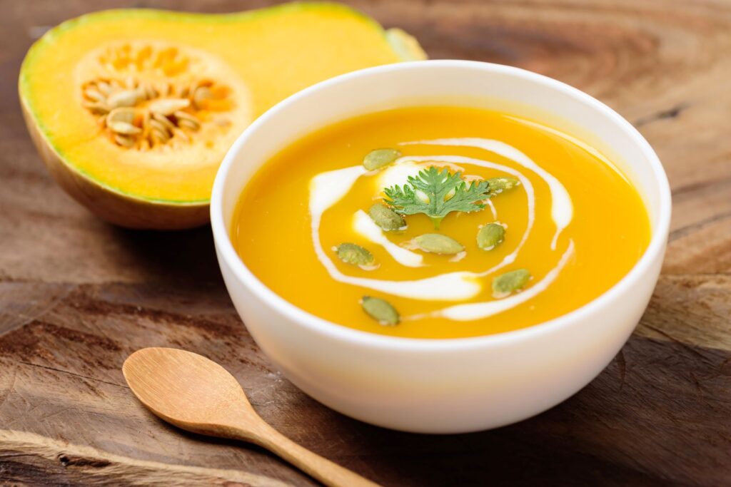 Creamy Butternut Squash Soup with Sage