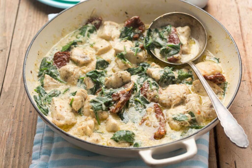 Creamy Tuscan Chicken Skillet