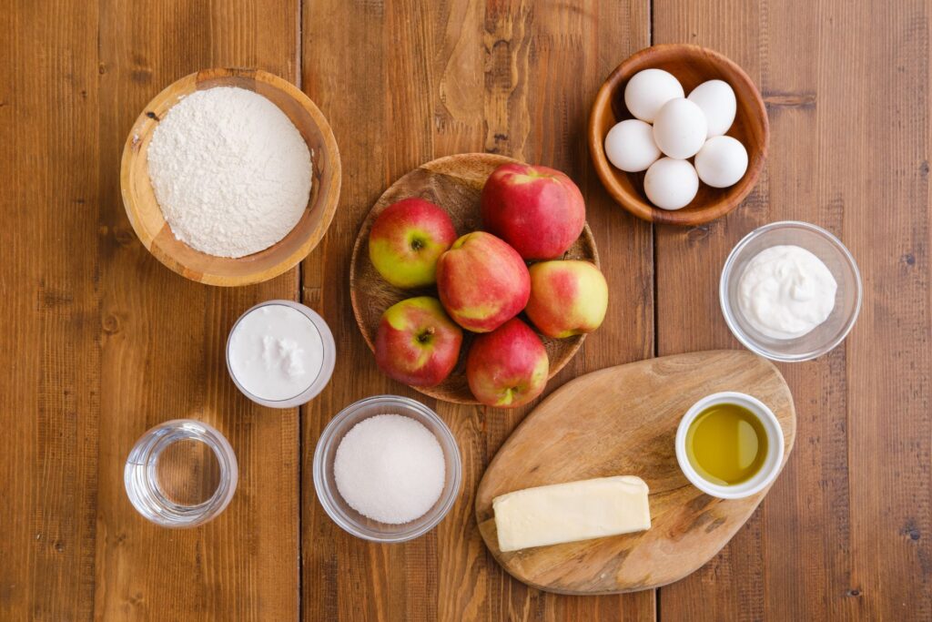 Ingredients For the Spiced Apple Topping