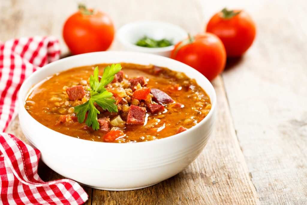 Lentil and Sweet Potato Stew