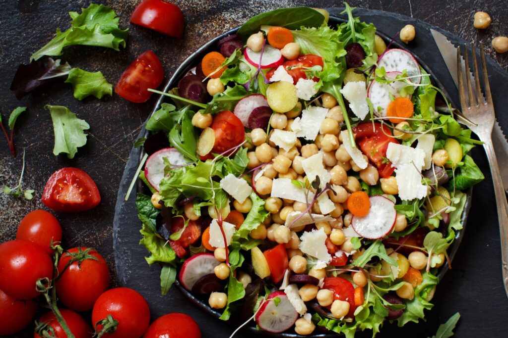 Mediterranean Chickpea Salad